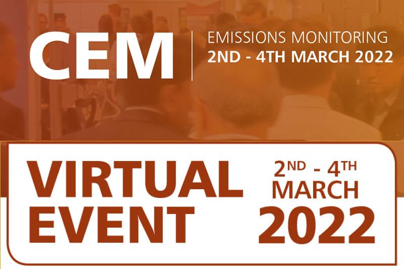 CEM Emissions Monitoring Virtual Event 2nd To 4th March 2022 CEM Emissions Monitoring Virtual Event 2nd To 4th March 2022