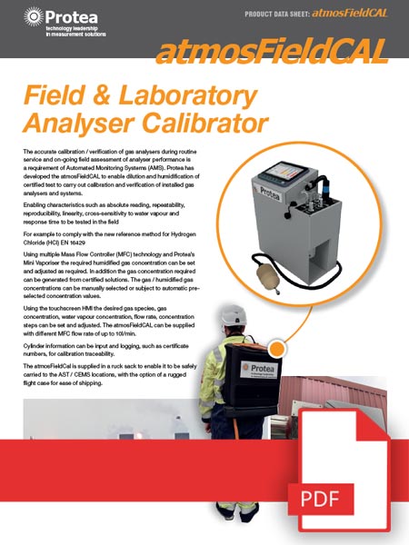 atmosFieldCAL Data Sheet