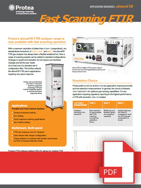 Fast Scanning FTIR Brochure