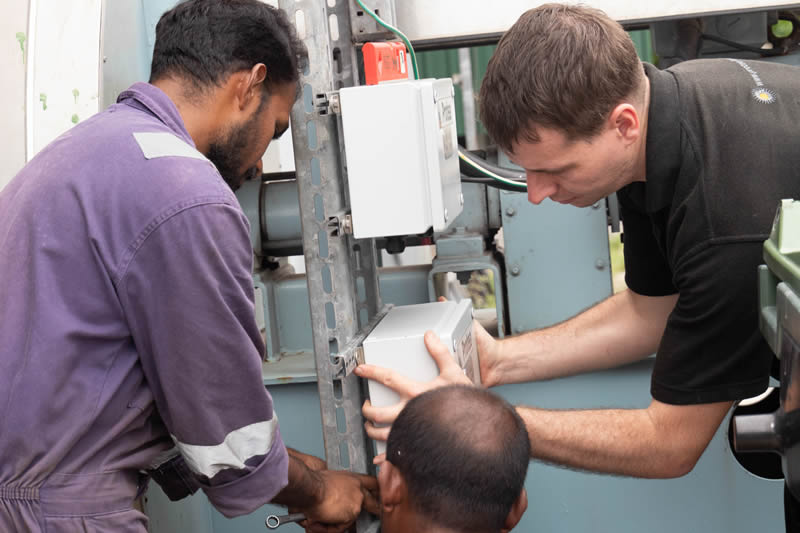 Protea have just commissioned the first P2000 instrument in the  Maldives.