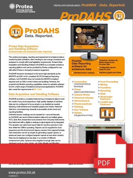 ProDAHS datasheet
