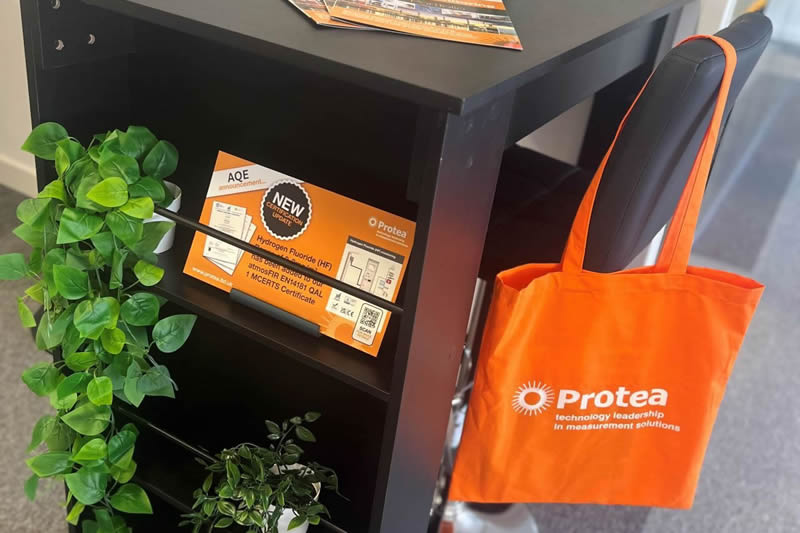 September 2025 - Protea Preparing For AQE Air Quality & Emissions Monitoring Exhibition 2025