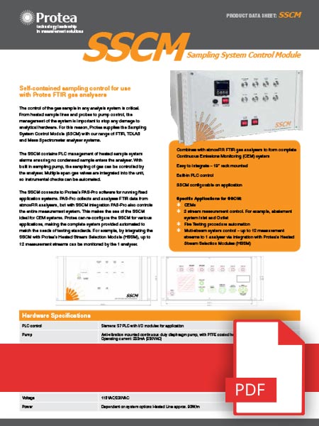 Sampling Control System brochure
